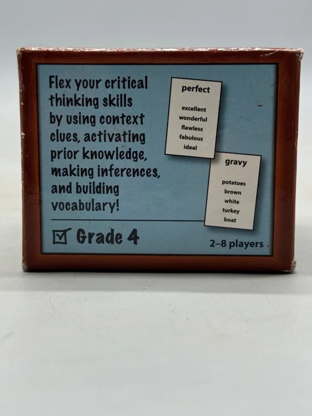 Classwords Grade 4 Vocabulary Game By Edupress 2-8 Players Includes English READ